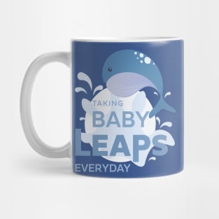 Baby Whale Leaps Mug